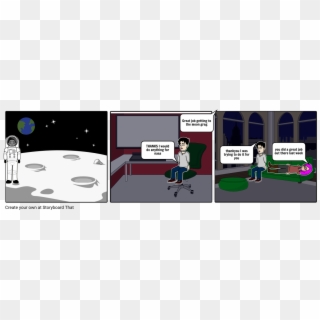 Moon Man - Cartoon, HD Png Download