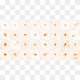 H Band Cutouts Of Visually Classified Galaxies As Bulges - Art, HD Png Download