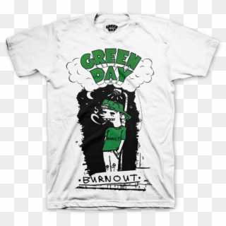 Burnout T-shirt Green Day Store - Frenzal Rhomb T Shirt, HD Png Download