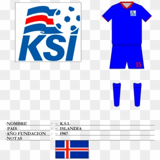 01-ksi - Iceland Football Team Logo, HD Png Download