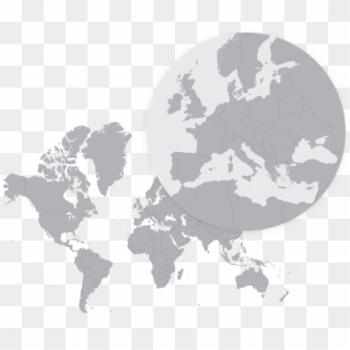 Austria - Delhi On The World Map, HD Png Download