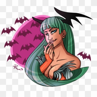 Morrigan Aensland , Png Download - Cartoon, Transparent Png