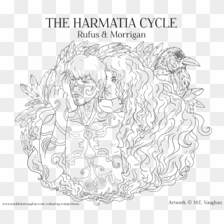 Madeleine - E - Vaughan - Line Art, HD Png Download