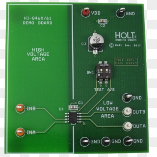 Adk 8460 Evaluation Board Quick Start Guide - Electronic Component, HD Png Download