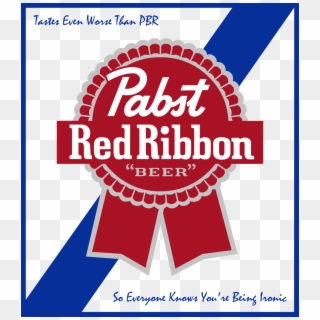 Pabst Blue Ribbon Logo Png - Pabst Blue Ribbon, Transparent Png