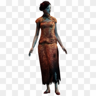 Changed Pbr For Feng Cheongsam Outfit A Little - Dead By Daylight Feng Min Chinese Dress, HD Png Download