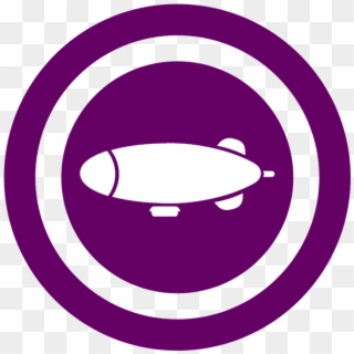 Icon-blimp - Circle, HD Png Download