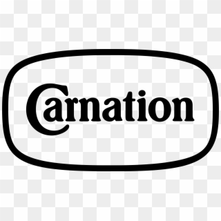Carnation Logo Black And White - Carnation Logo, HD Png Download