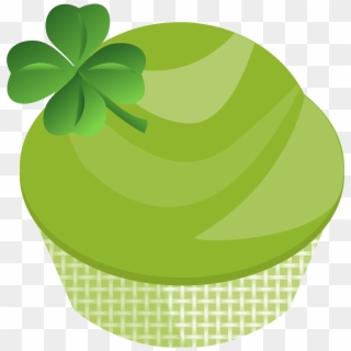 Patricks Day Cupcake Graphic - St Patrick's Day Cupcake Png, Transparent Png
