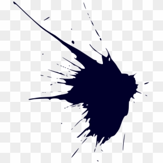 Stain Png Transparent Onlygfx Com Free - Black Ink Drop Png, Png Download
