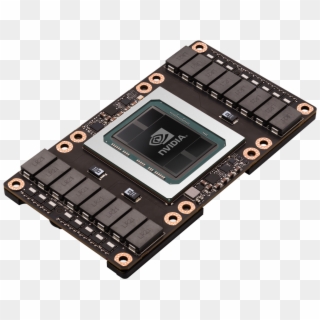 Nvidia's Big Chip The Tesla P100 Will Fuel The Future - Nvidia Tesla V100 32gb Sxm3, HD Png Download