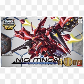 Sd Gundam Cross Silhouette [003] Nightingale - Cs Nightingale, HD Png Download