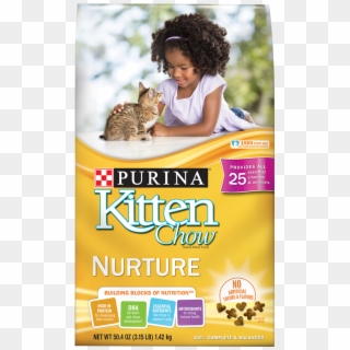 Kitten Chow Nurture Front - Purina Kitten Chow, HD Png Download