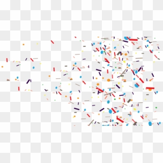 Confetti With Transparent Background - Confetti Png, Png Download