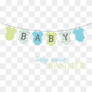 Baby Shower Banner Png - Banner Baby Shower Png, Transparent Png