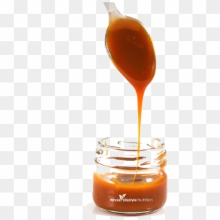 3 Ingredients 3 Minutes Organic Salted Caramel Recipe - Caramel Png, Transparent Png