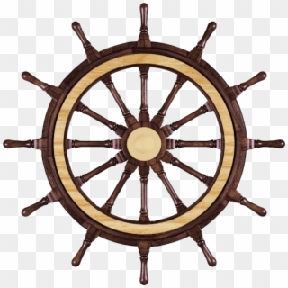 Decorative Ship Steering Wheel, HD Png Download