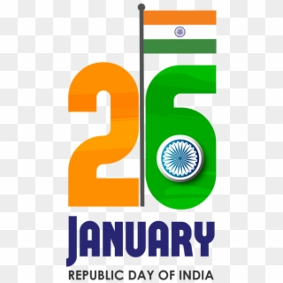 Republic Day Of India Or January 26th Png - 26th January Republic Day Png, Transparent Png