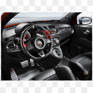 Abarth 695 Tributo Ferrari Genuine Steering Wheel Tmcmotorsport, HD Png Download