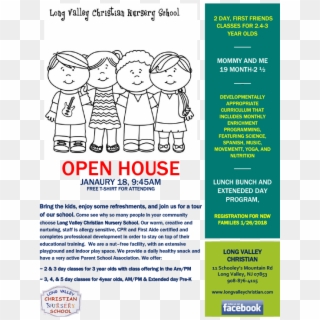 January 18th Open House 2018 - Flyer, HD Png Download