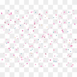 Confetti Pinkconfetti Sparkles Pinksparkles Pink - Polka Dot, HD Png Download