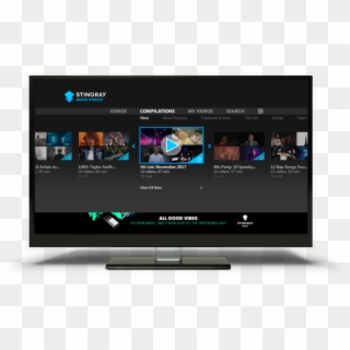 Tv-app - Led-backlit Lcd Display, HD Png Download