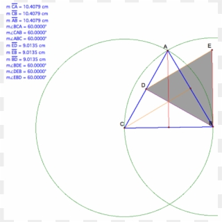 Now Let Us See If The Same Applies To An Isosceles - Circle, HD Png Download