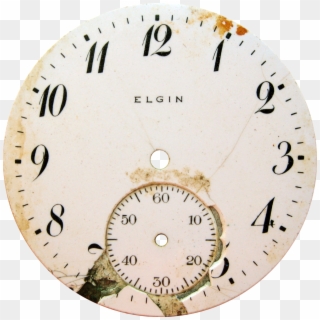 Vintage Watch Faces Png Files - Clock Decoupage, Transparent Png