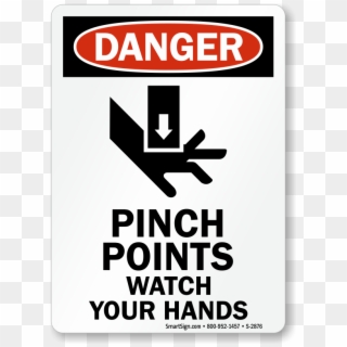 Osha Danger Sign - Never Reach Into Moving Machinery, HD Png Download