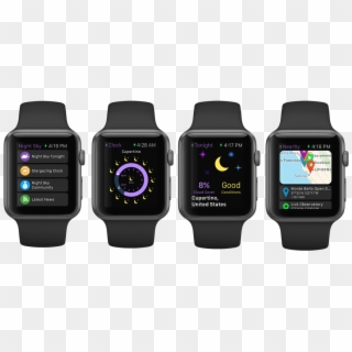 Night Sky For Ios Apple Watch Teaser - Night Sky Apple Watch, HD Png Download