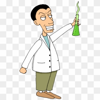 Mad Science Clipart Free - Evil Scientist Cartoon Png, Transparent Png