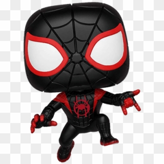 Funko Pop Animated Spider Man Miles Morales 1 - Spider Man Into The Spider Verse Pop, HD Png Download
