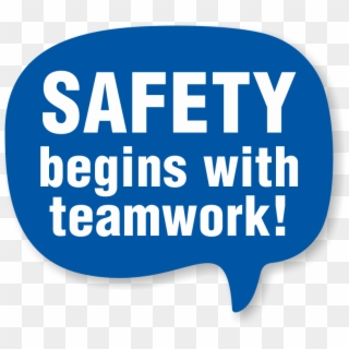 Safety Begins With Teamwork Hard Hat Decals - Yorkshire Carnegie, HD Png Download