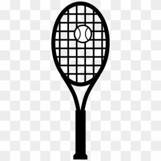 This Free Icons Png Design Of Tennis Racket And Ball, Transparent Png