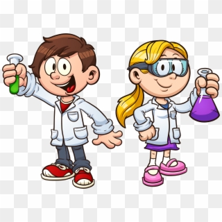 Electricity Clipart Mad Scientist - Girl Scientist Clipart, HD Png Download