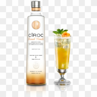 Bottle Of Cîroc French Vanilla Flavored Vodka And A - Ciroc Vodka Coconut, HD Png Download