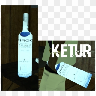 [rel] Ciroc Bottle Ketur - Glass Bottle, HD Png Download