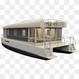 The Mothership 'second Home' Is The Ultimate Relaxation - Mothership Houseboat, HD Png Download