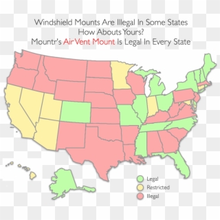 Mountr Air Vent Mount - Wethersfield On A Map, HD Png Download