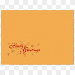 Picture Of Season's Greetings Desk Planner Envelopes - Calligraphy, HD Png Download