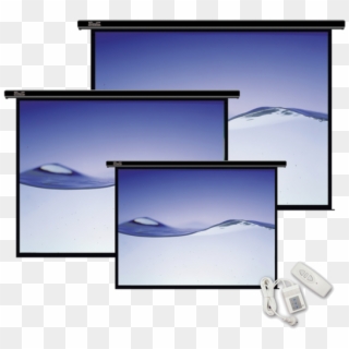 Projector Screens - Electric Screen, HD Png Download