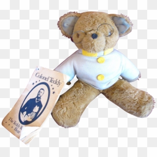 Colonel Teddy Roosevelt Bear H2w - Stuffed Toy, HD Png Download
