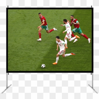 Portable Screen /quick Fold Screen /easy Fold Projection - Led-backlit Lcd Display, HD Png Download
