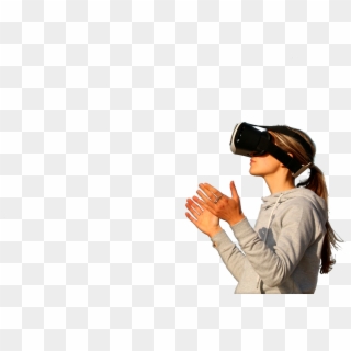 Realidad Virtual Chica, HD Png Download