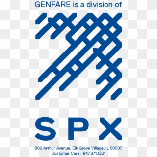 Genfare Is A Division Of Spx With Address - Spx Corporation Logo, HD Png Download