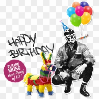 Leave This Field Empty If You're Human - Lucha Libre Birthday, HD Png Download