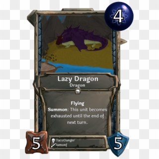 [card] Lazy Dragon - Pc Game, HD Png Download