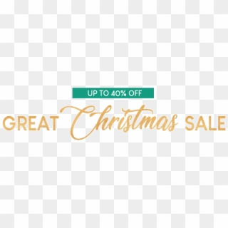 Christmas Sale Sub Page Titlev2 - Calligraphy, HD Png Download