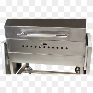 Blackironbbq Stainless Steel Charcoal Grill - Drawer, HD Png Download