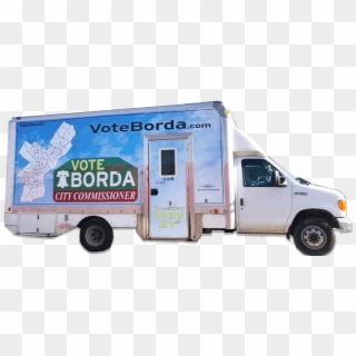 Paid For By Vote Borda - Van, HD Png Download